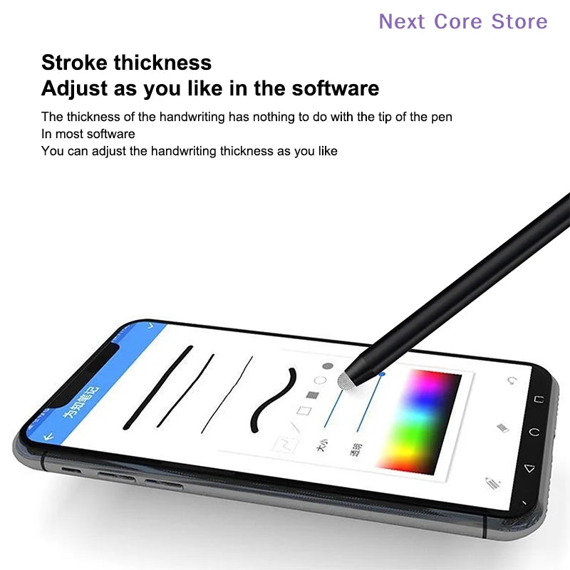 Dual Nib Mesh Fiber Capacitive Stylus Pen – Universal Capacitive Stylus Pen HIP