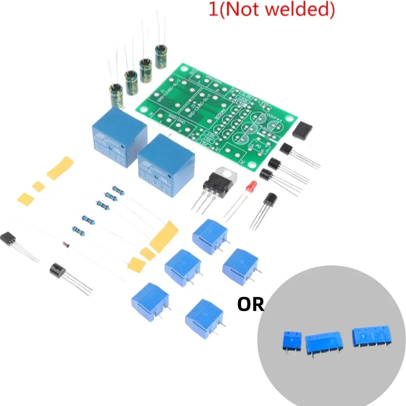 DIY Dual Channel Speaker Protection Board Boot Delay Kit Speaker Protection Kit HIP 1Not welded