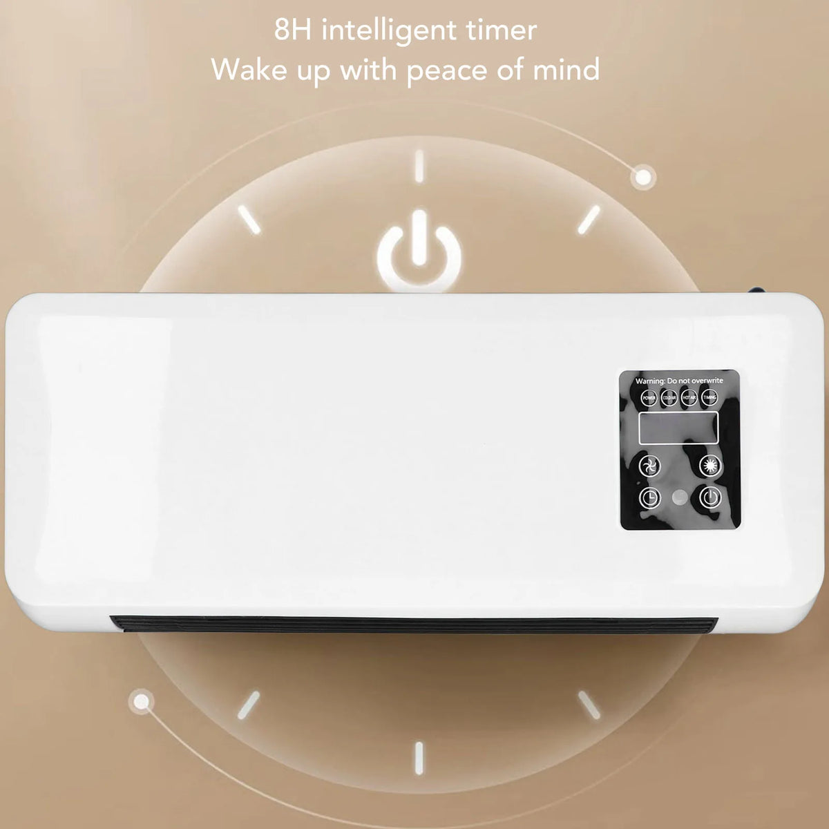 Wall Mount Portable Conditioner Room Cold and Warm Wall Mounted Conditioner Adjustable Energy Saving for Office HIP