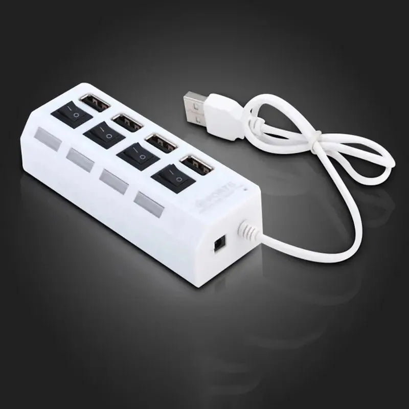 USB 2.0 Hub – 4 & 7 Port Splitter with LED Switch | HIP USB Hub Splitter HIP