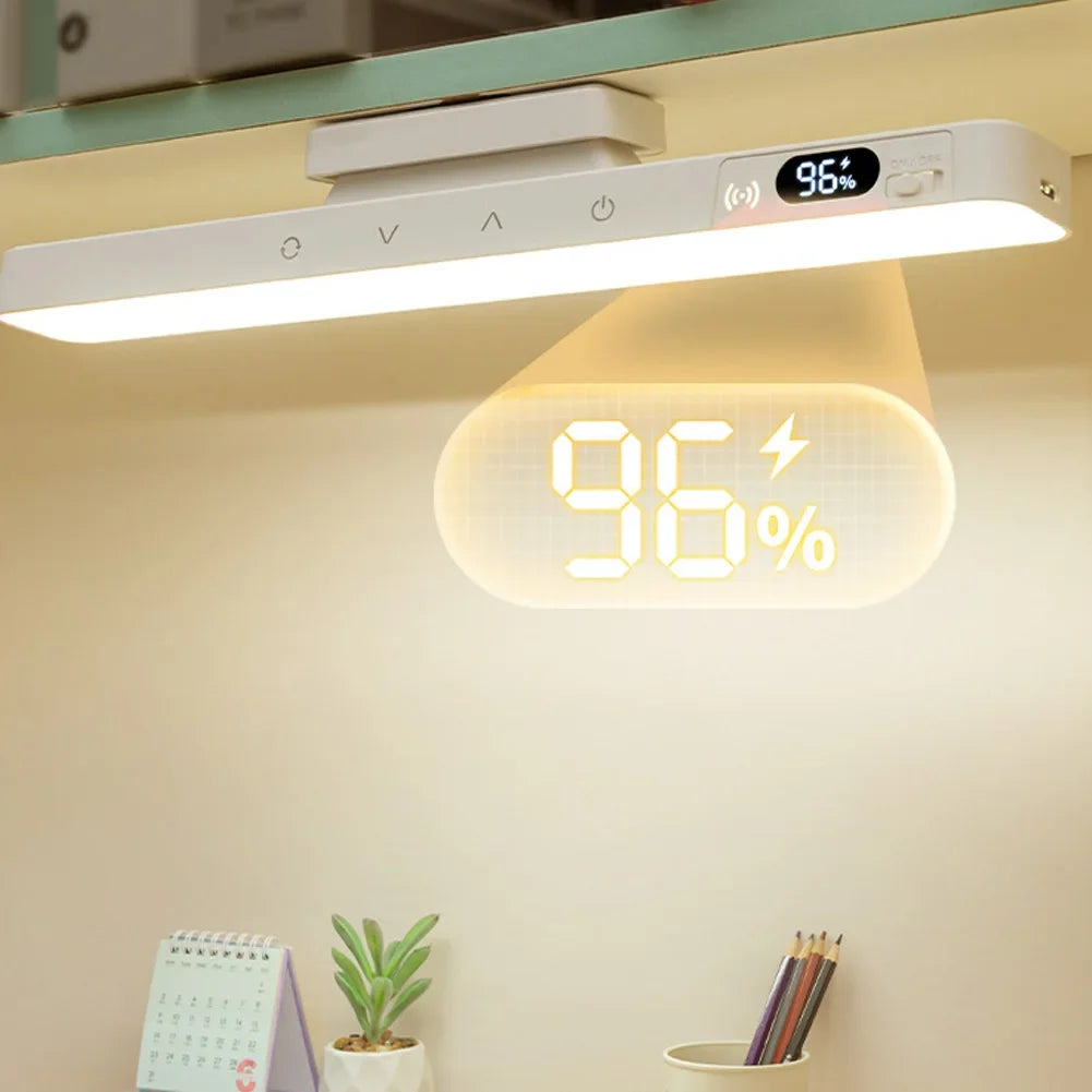 Magnetic Touch Rechargeable Desk Lamp LED Night Light No Drilling Magnetic Reading Cabinet Mirror Bedside Desk Lamp HIP