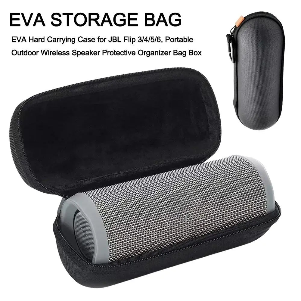 Hard Shell Carrying Case for JBL Flip 7 – Shockproof EVA Speaker Carrying Case HIP