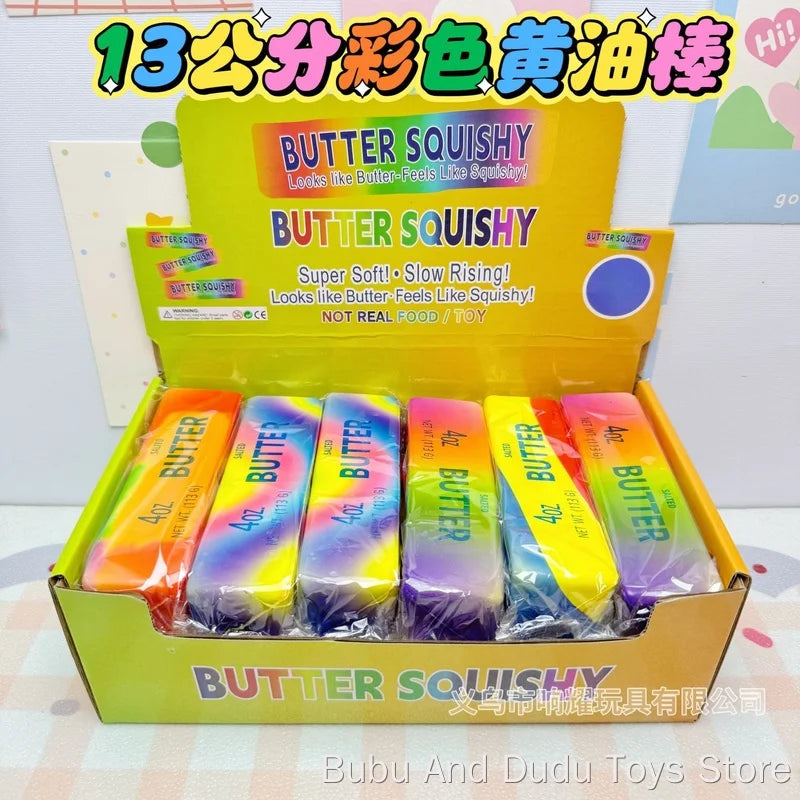 12-Pack Slow Rebound Butter Stick Squeeze Sensory Toys Squeeze Sensory Toy HIP