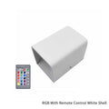 Dimmable Square Led Wall Lights Aisle Corridor Multicolor Up Down Lamps With Remote Control For Bedside Bedroom Home Decoration HIP RGB With Remote B