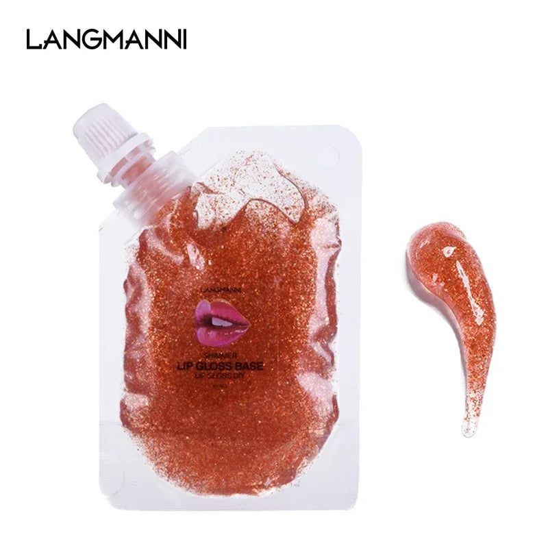 DIY Clear Lip Gloss Base Oil Non-Stick Moisturizing Lipstick Material Gel Lip Gloss Base Handmade Liquid Lipstick Makeup HIP