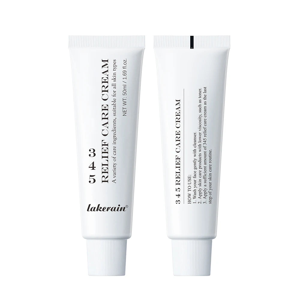 345 Relief Cream Comprehensive solution to skin problems Anti-sugar and antioxidant Brightening skin Improving acne marks Moistu HIP 2pcs