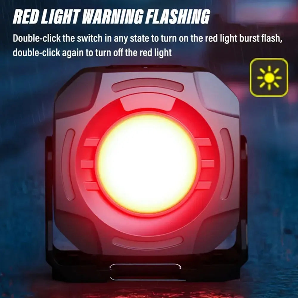 COB Magnetic Work Lamp 6 Modes Rechargeable Spotlight | ESMARTER Rechargeable Work Lamp HIP