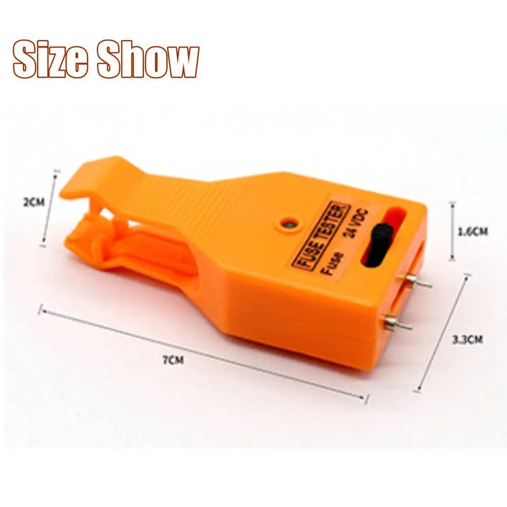 Car Fuse Tester & Puller with Green LED Indicator – 24V Automotive Fuse Tester HIP