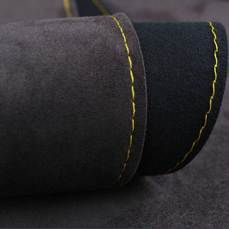 DIY Suede Steering Wheel Cover 38cm – Universal Car Fit Steering Wheel Cover HIP