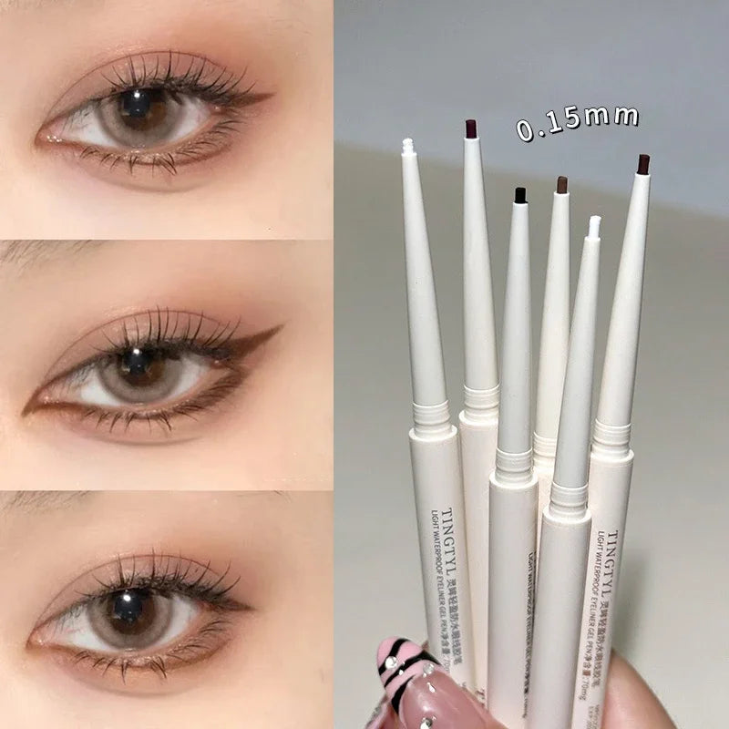Waterproof Eyeliner Gel Pen No-Smudge Eyeliner for Female Contour of The Eyelid Long Lasting Smooth Pencil Eyes Makeup Cosmetics HIP