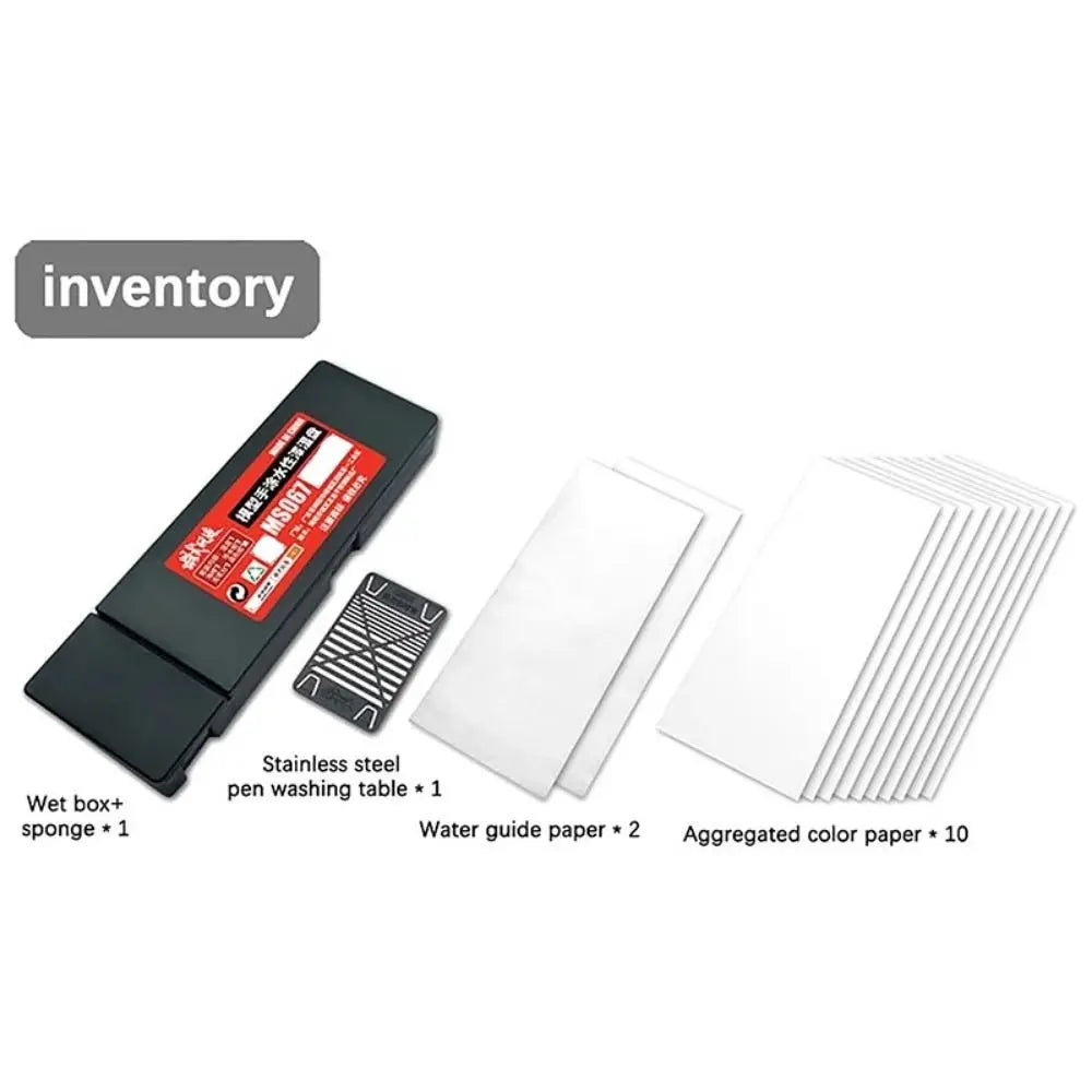 Portable Wet Palette for Miniature & Acrylic Painting Wet Painting Palette HIP WHITE