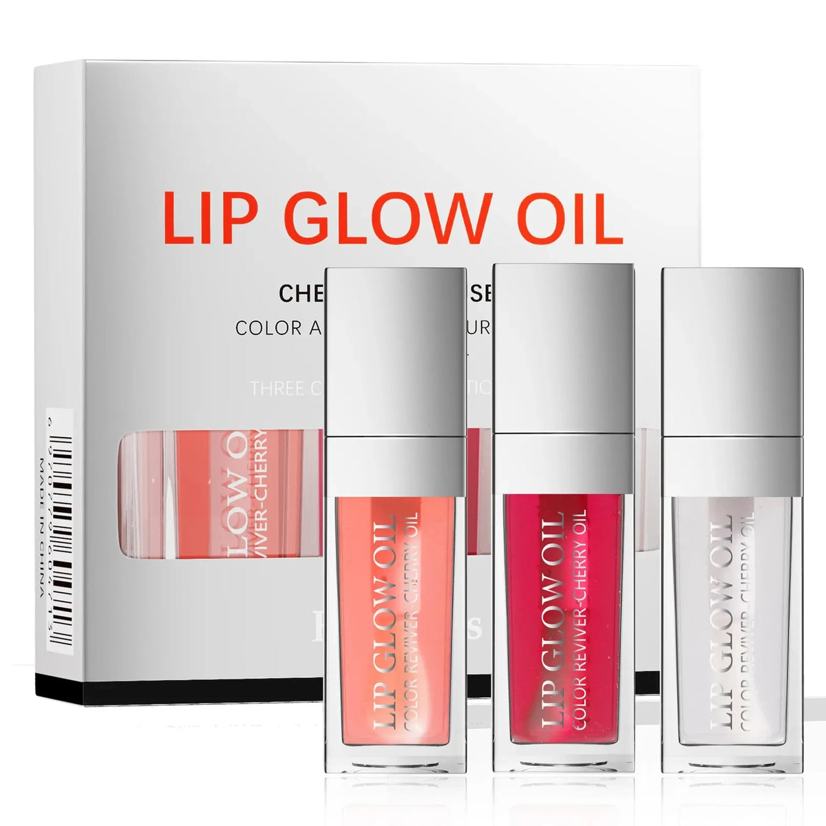 Crystal Jelly Moisturizing Lip Oil Set Plumping Lip Gloss Makeup Sexy Plump Lip Glow Oil Tinted Lip Plumper Set HIP