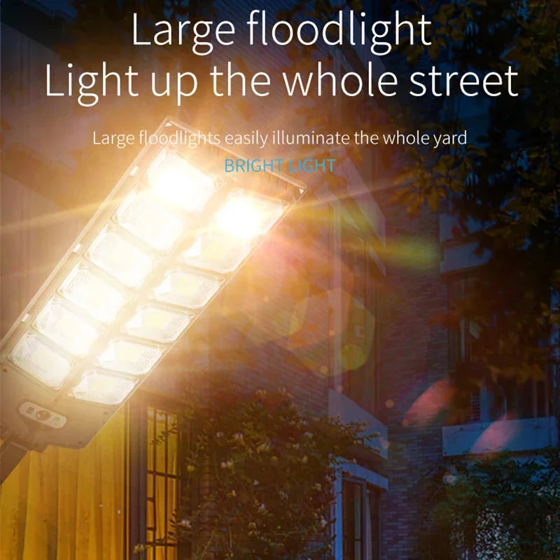 ESMARTER Solar LED Outdoor Light – Motion Sensor & IP68 Solar Outdoor Light HIP