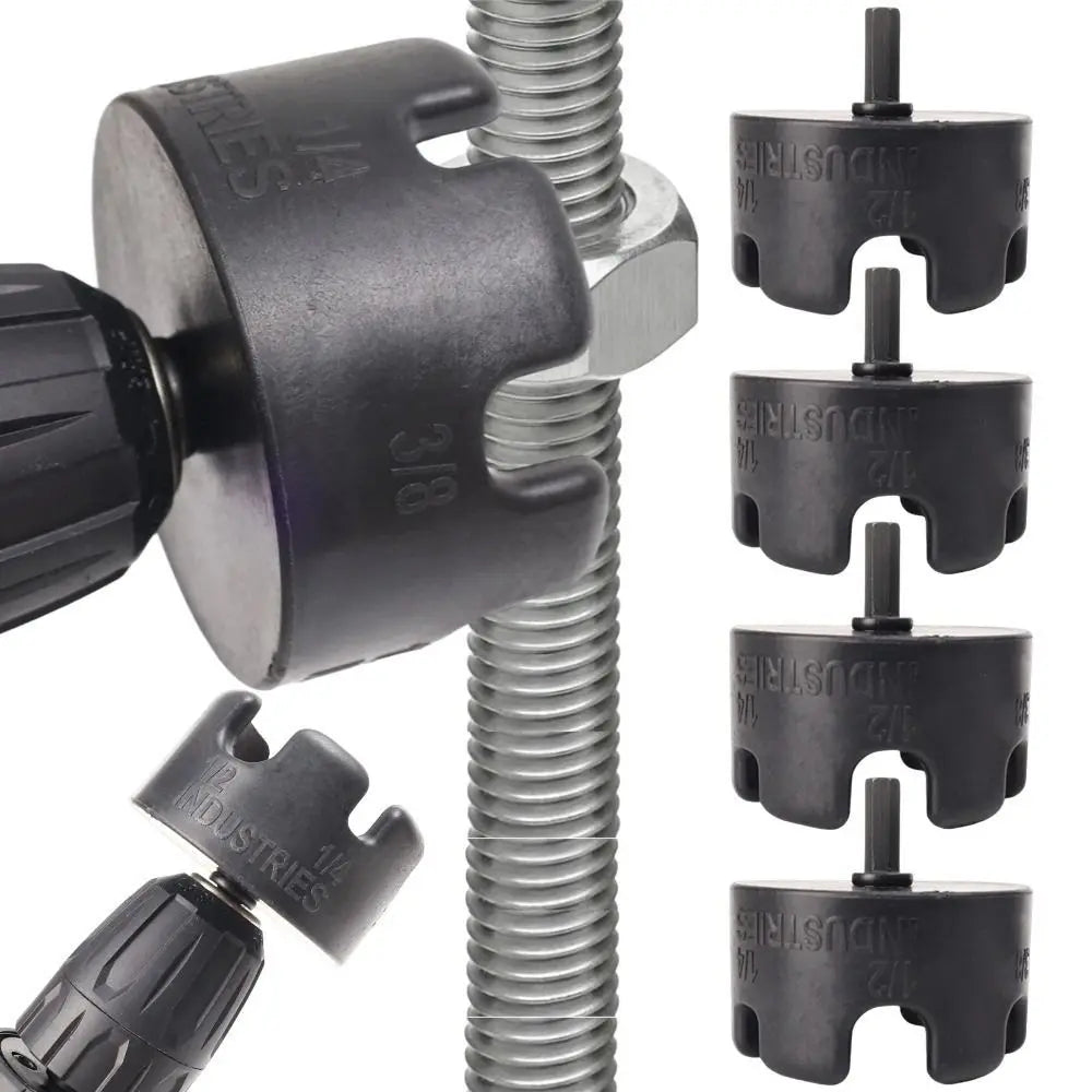 Quick Release Universal Nut Remover Drill Attachment 1/4 & 3/8 Nut Remover Tool HIP