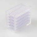 5 Layers Eyelash Extensions Storage Box Muti-color Grafting False Eyelash Organizer Display Stand for Lash Salon Makeup Supplies HIP Transparent