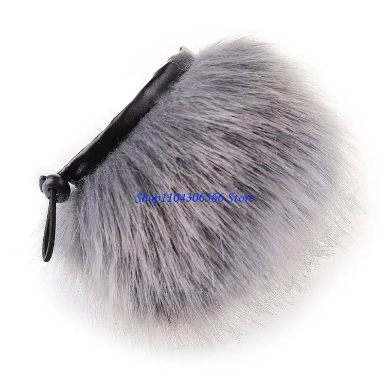 Furry Windscreen Muff Cover for H1N Voice Recorder Mic Microphone Windscreen HIP