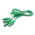 4-Player Link Cable Splitter for Nintendo Game Boy GBC GBP Game Console Cable HIP As Photo