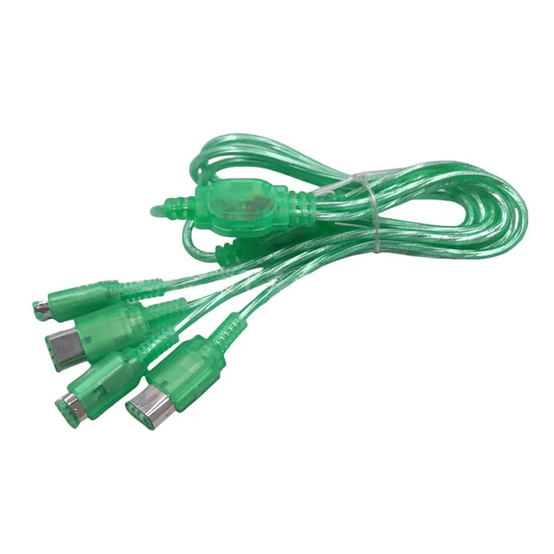 4-Player Link Cable Splitter for Nintendo Game Boy GBC GBP Game Console Cable HIP As Photo