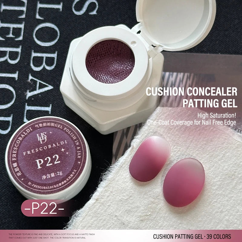 1Pc 39 Colors Nail Air Cushion Patting Gel High Saturation Long-Lasting Solid Color Gradient Shading For DIY Nail Salon ﻿Tools HIP 22