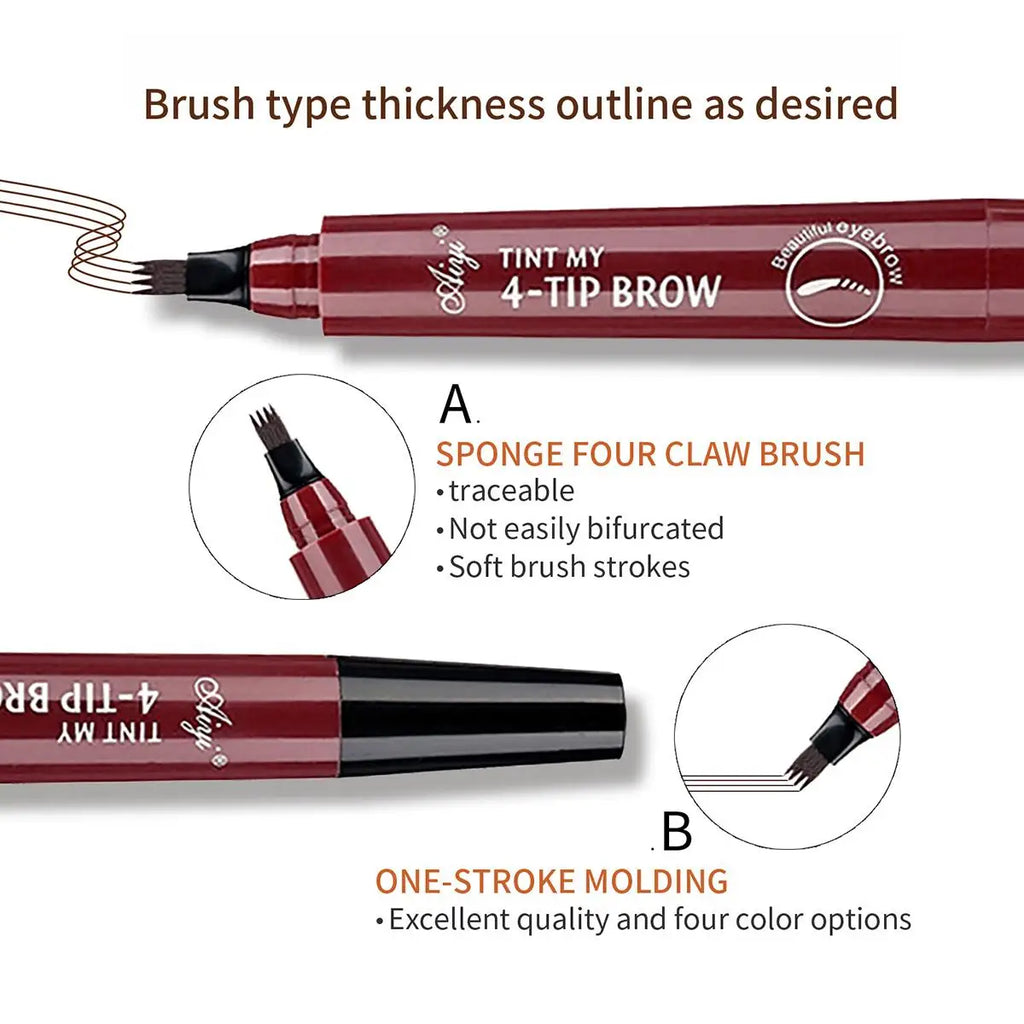 Waterproof Liquid Eyebrow Pencil – Long-Lasting, 5 Colors Liquid Eyebrow Pencil HIP