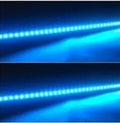 1Pair LED strip SMD3528 Waterproof Flexible 30CM Red Green Blue White Warm white Super bright car Styling decor stickers lamp HIP Blue
