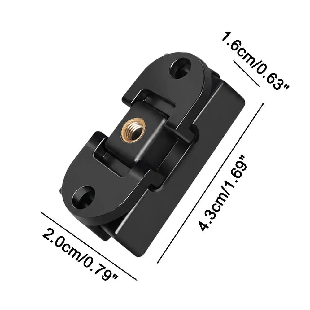 Magnetic Adapter Mount for DJI Action 6 /Nano Quick Release Mount Base for DJI Osmo 360 II Camera Tripod Monopod Adapter Selfie HIP