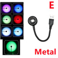 LDHLM USB LED Sunset Rainbow Night Light Projector – Room Decor LED Night Light Projector HIP type E-2