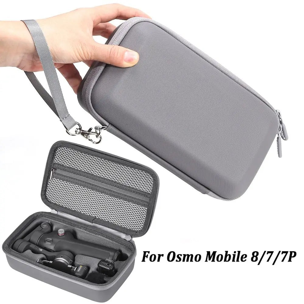 Shockproof Carrying Case with Lanyard for DJI Osmo Mobile 6/7/8 Gimbal Carrying Case HIP