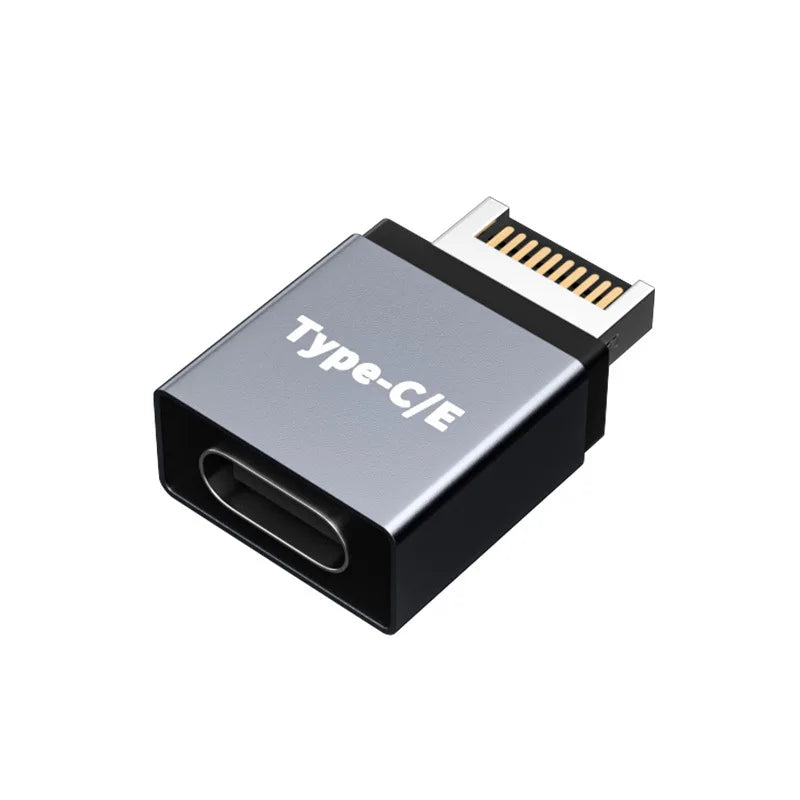 Type E to USB-C Adapter – PC Motherboard Front Panel Converter USB Cable Adapter HIP Default Title