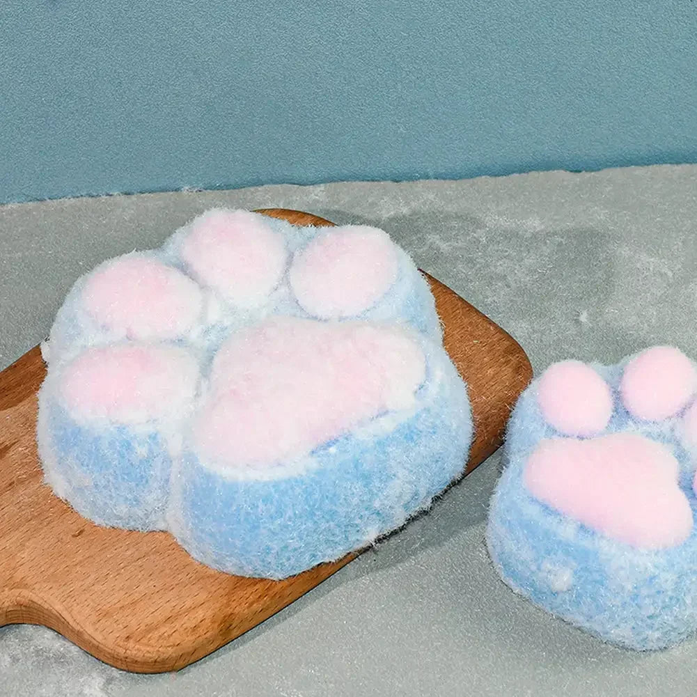 10/13.5cm Cat Paw Candle Mold Scented Silicone Mould DIY Handmade Candle Material Cake Soap Resin Mold Candle Making Supplie HIP