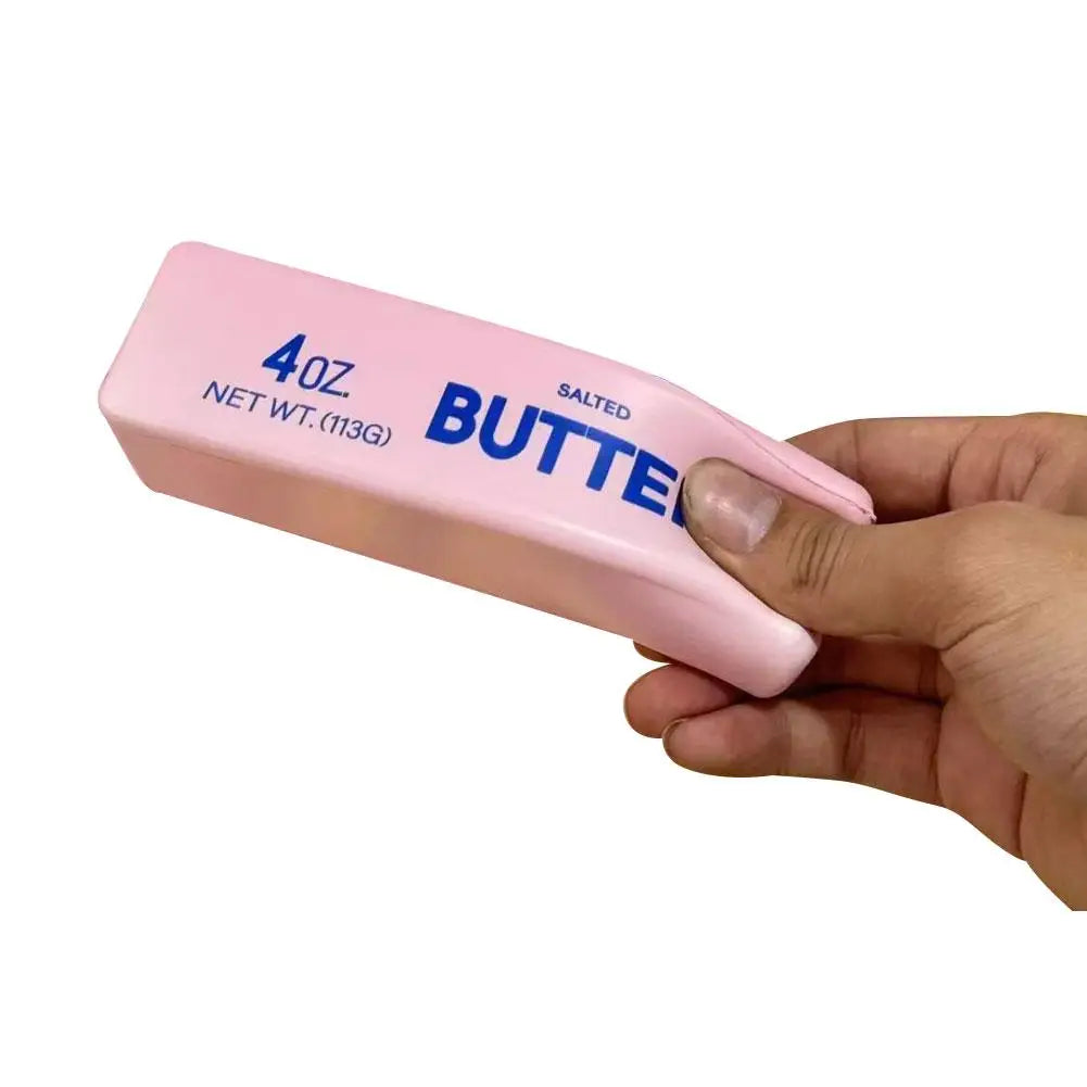 Soft Squishy Butter Stick Fidget Toy Stress Relief Slow Rising Squeeze Toy for Anxiety Relief Decompression Party Gifts HIP strawberry