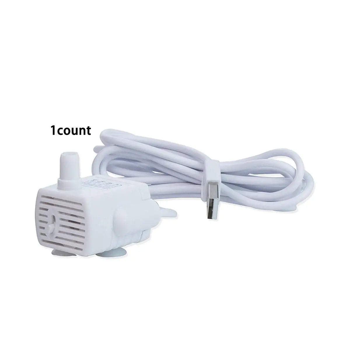 Cat Water Dispenser Replacement Pump, Adjustable Flow Rate, Energy-Saving Silent Design, Suitable for Cat Dog Drinking Fountain HIP 1PCS Water pump No plug