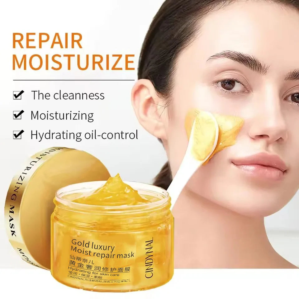 Gold Collagen Sleeping Mask – Firming & Hydrating Cream 120g Sleeping Face Mask HIP