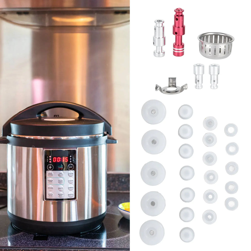 Electric Pressure Cooker Accessory Set Valve Gasket Anti Blocking Bracket Replacement Replacement Valve HIP