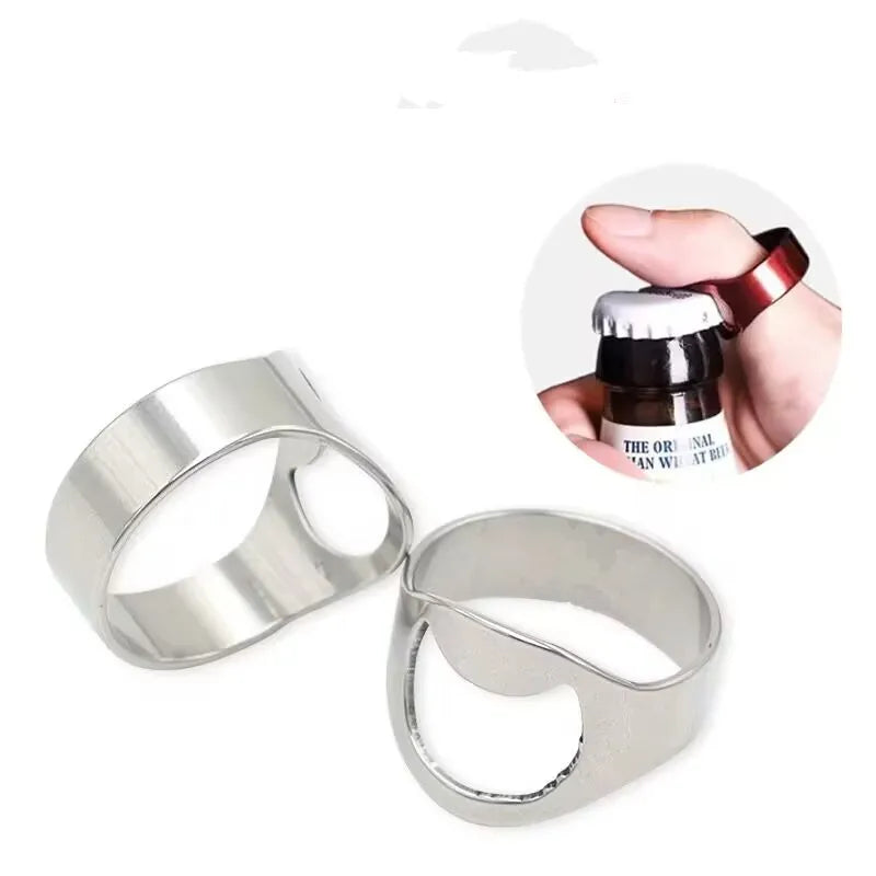 Stainless Steel Ring Bottle Opener – Beer & Wine | Barmaid Bottle Opener HIP Default Title