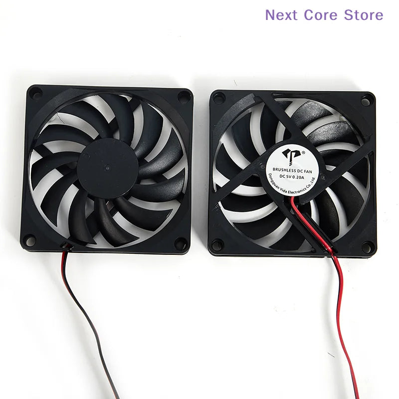 8010 Brushless Cooling Fan 80mm 5V 12V 24V 2-Pin PC Fan PC Cooling Fan HIP
