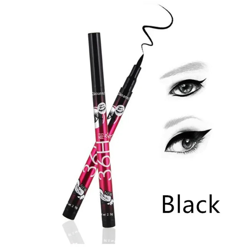 1 PCS Hot Make Up Ultimate Black Liquid Eyeliner Long-lasting Waterproof Eye Liner Pencil Pen Nice Makeup Cosmetic Beauty Tools HIP black 5