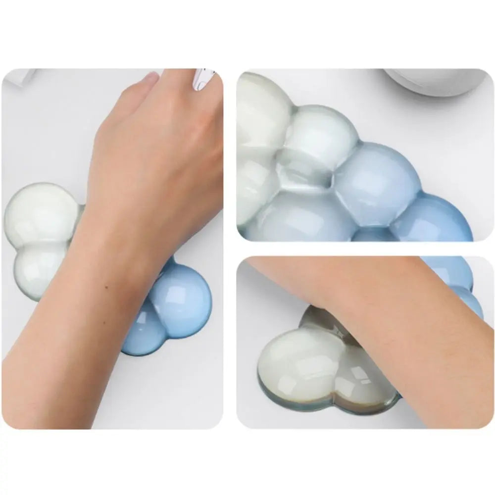 Cloud Shape Silicone Keyboard & Mouse Wrist Rest – Ergonomic Ergonomic Wrist Rest HIP