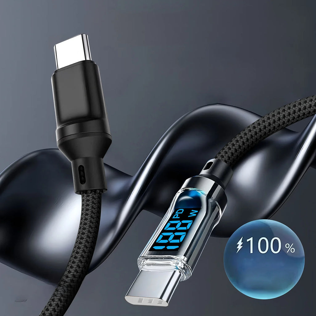 BESY Dual-PD Fast Charging Cable – USB-C iPhone & Xiaomi USB-C Charging Cable HIP
