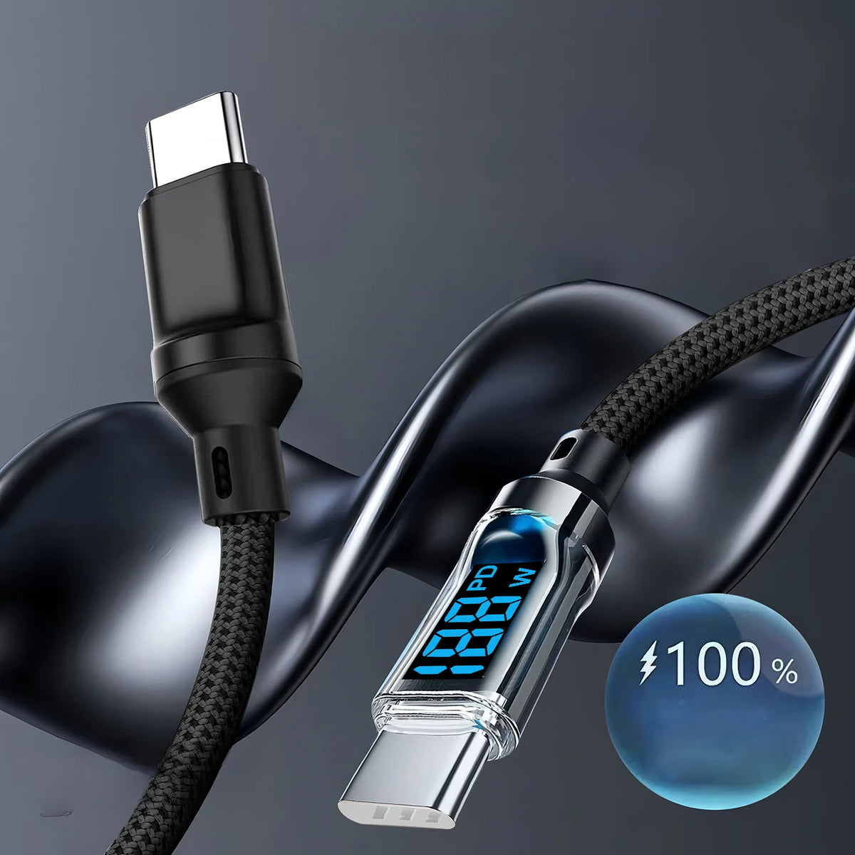 BESY Dual-PD Fast Charging Cable – USB-C iPhone & Xiaomi USB-C Charging Cable HIP
