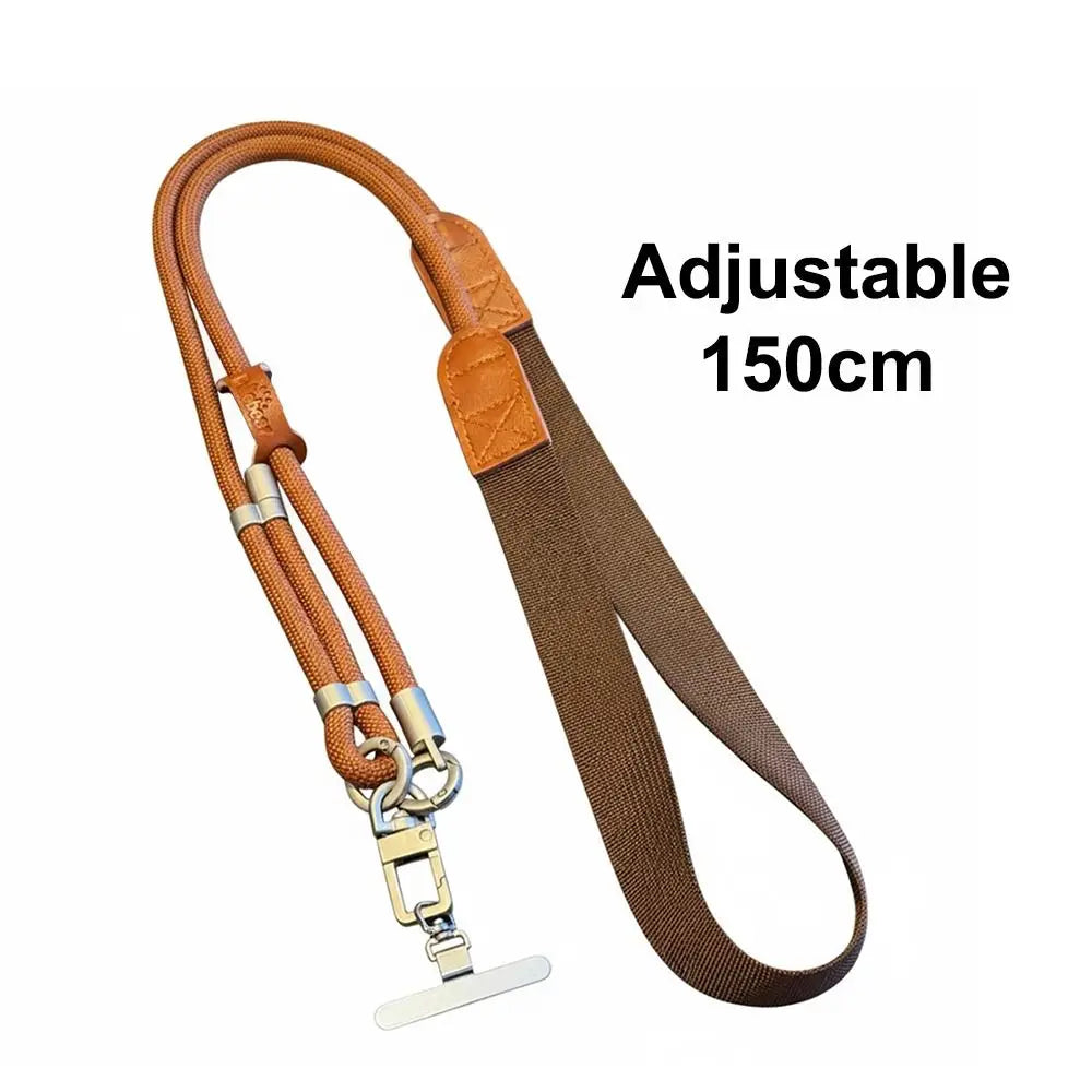 Adjustable Crossbody Phone Strap – Metal Hook & 360° Swivel Phone Neck Strap HIP