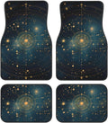 4-Piece All-Weather Anti-Slip Car Floor Mats – Universal Fit Car Floor Mats HIP black