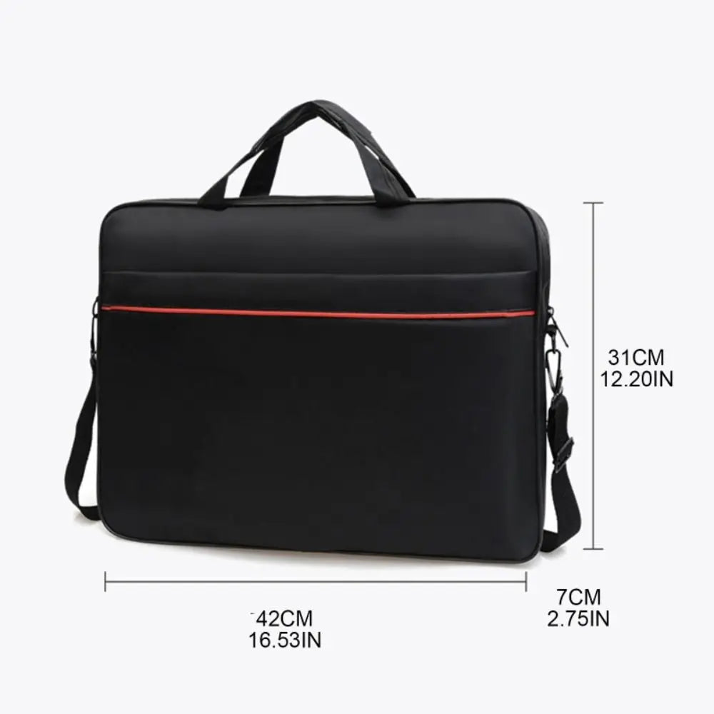15.6" Shockproof Laptop Shoulder Bag – Large Capacity Briefcase Laptop Shoulder Bag HIP