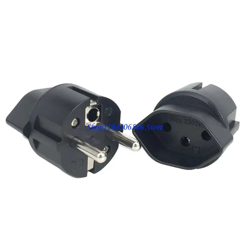 International Travel Plug Adapter – Europe France Germany 10A Travel Plug Adapter HIP