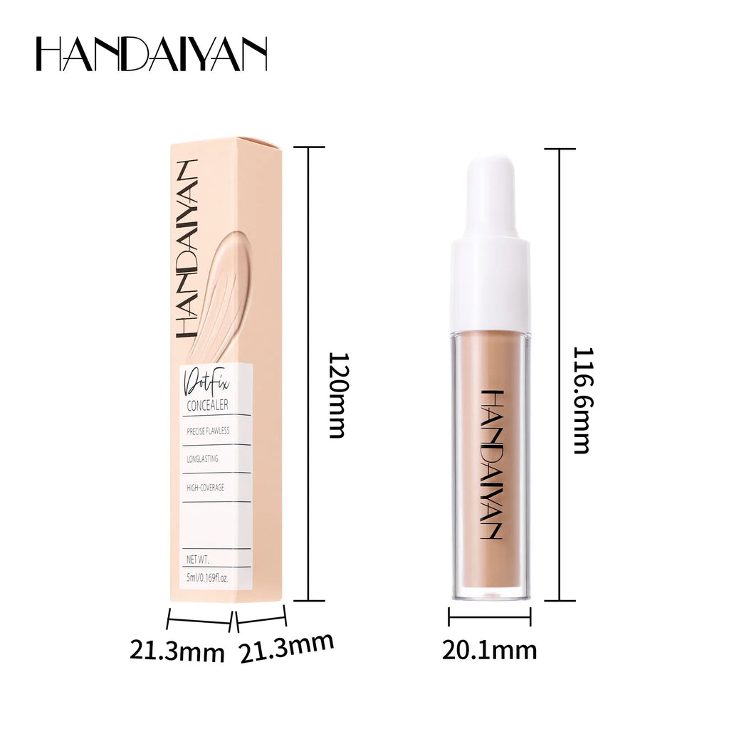 HANDAIYAN 8-Shade Waterproof Liquid Concealer | Full Coverage Liquid Concealer HIP
