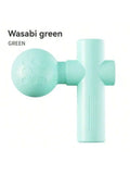 Mini Rechargeable Massage Gun – Portable Muscle Relaxation Mini Massage Gun HIP green