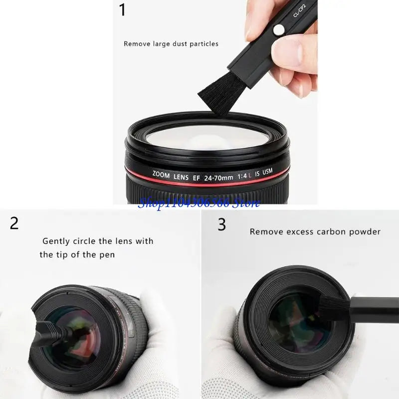 DSLR Camera Lens Cleaning Pen – Dual Carbon Gel Tip Lens Cleaning Pen HIP CN