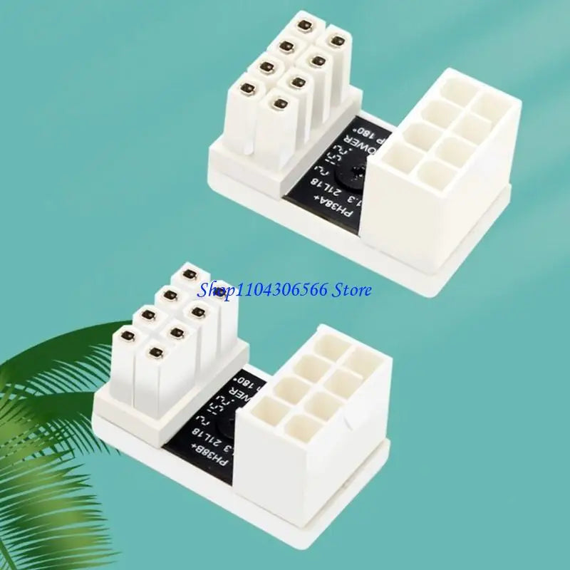 GPU PCIe 8-Pin 180° U-Turn Power Adapter Board for Desktop PCIe Power Adapter HIP