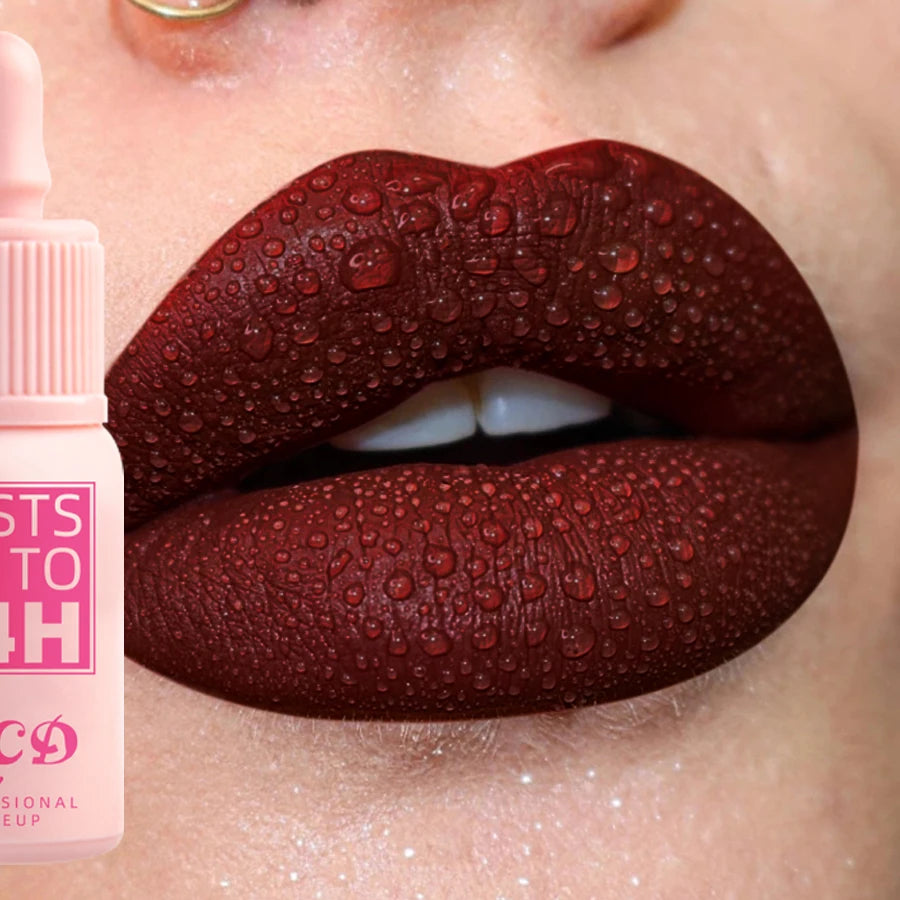 MCD 19-Color Matte Liquid Lipstick – Waterproof & Long-Lasting Matte Liquid Lipstick HIP