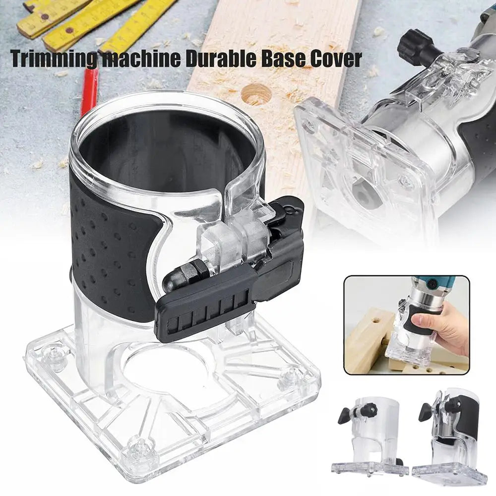 Trimmer Router Base Cover – Transparent Protective Case Router Base Cover HIP